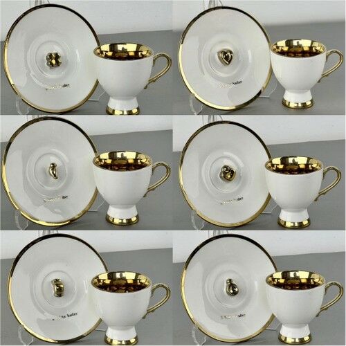 ACAR Lüx Porselen 3 Vakte Kadar 6 Kişilik Fincan Takımı SYT-21-0097/6