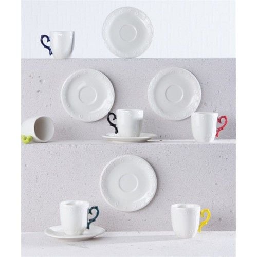 Acar Luisa 6 Kişilik Porselen Kahve Fincan Takımı PORJ-010960/12