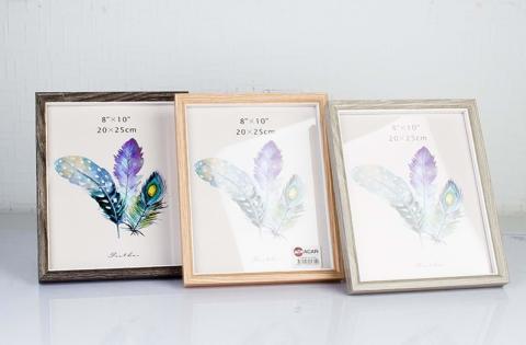 Acar 3 lü AC-9234/24 Ahşap Çerçeve 20x25 cm