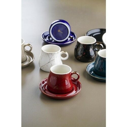 Acar Porselen 6 Kişilik Çay Fincan Takımı PORJ-011015/8