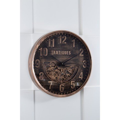 Acar Lori Çarklı Duvar Saati Bronz - CMK-011936/1