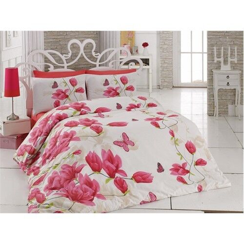 Majoli Bahar Alize Ranforce Tek Kişilik Nevresim Takımı 31648314