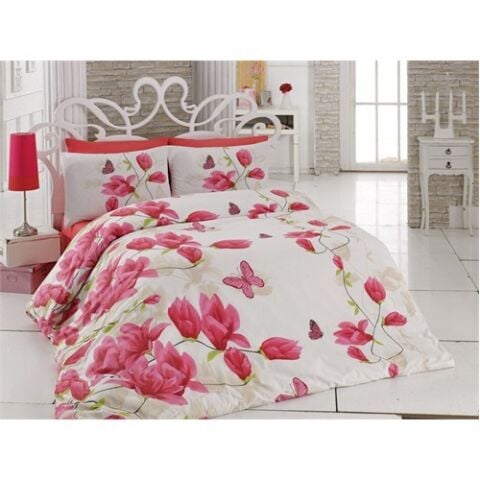 Majoli Bahar Alize Ranforce Tek Kişilik Nevresim Takımı 31648314