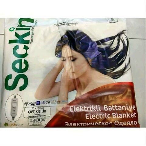 Seçkin Elektrikli Battaniye Çift Kişilik 120 x 160 cm