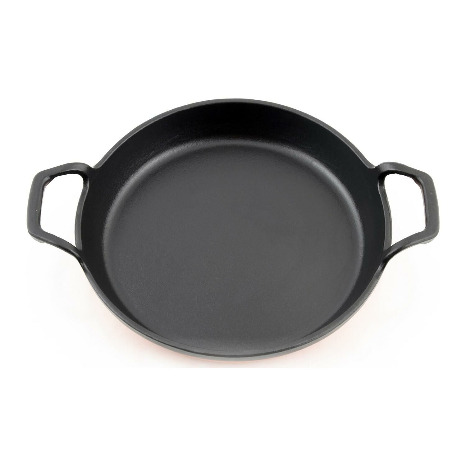 SÜREL 5634 DEMİR DÖKÜM YUVARLAK SAHAN 16 CM SİYAH