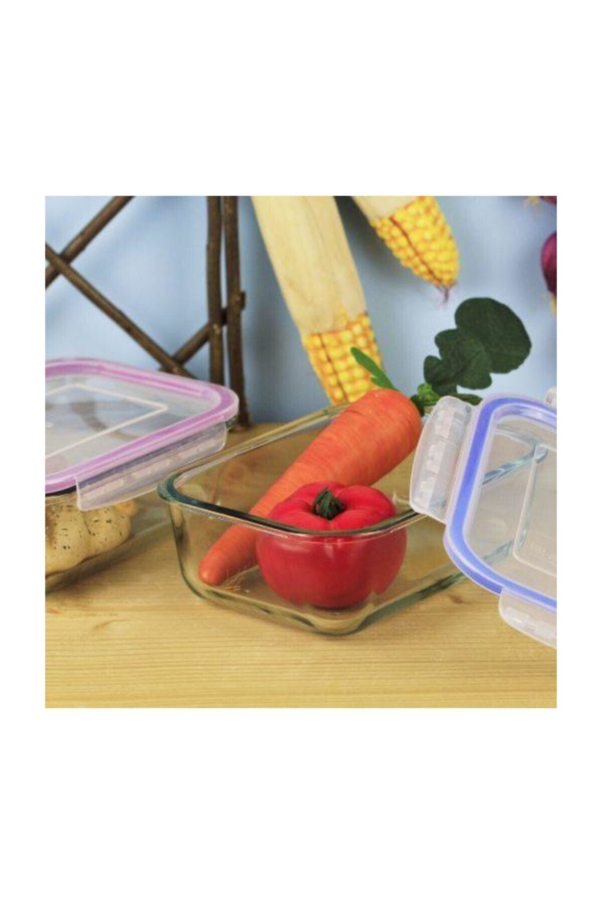 Ancel Kilitli Cam Saklama Kabı 1,5 Lt Lre10