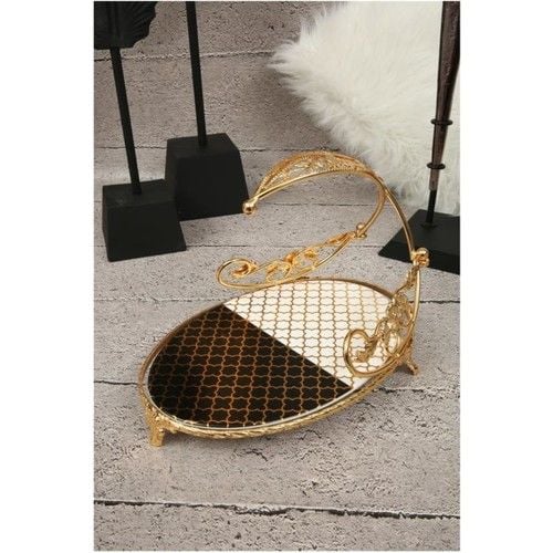 Vitale Siyah Dama Seramik Sunumluk AK.IB0001