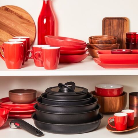 Tefal L76304 Ingenio Titanyum 6X Mix Tava 24 cm - 2100124949