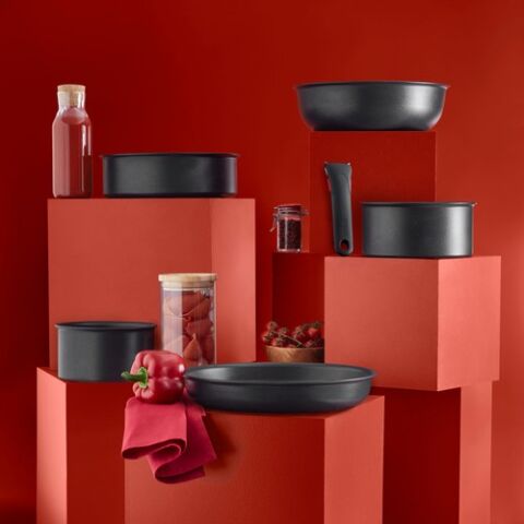 Tefal L76304 Ingenio Titanyum 6X Mix Tava 24 cm - 2100124949