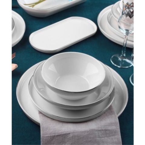 Acar Milenyum Silver 27 Parça Istanbul Yemek Takımı XSH-21-0325