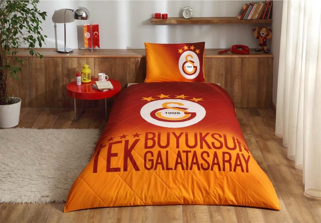 TAÇ LİSANSLI YATAK ÖRTÜSÜ GALATASARAY 4 YILDIZ