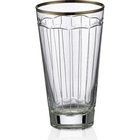 Kcd Zerafet Platin 6 Adet Desenli Su Bardak Takımı