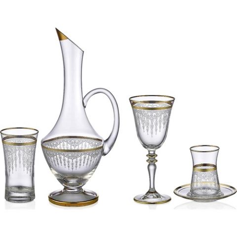 Kcd Efruz Altın 49 Parça Set