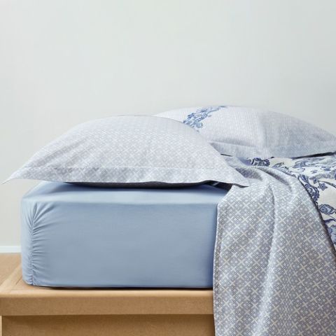 Puffy Marinella Tek Kişilik Pike Takımı - Mavi 17211