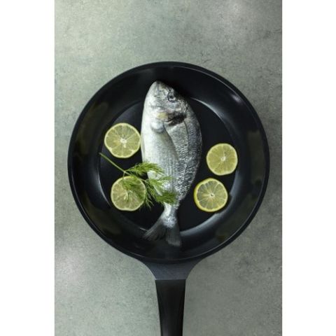 Primanova Bordain Alüminyum Kızartma Tavası 24 cm Kırmızı