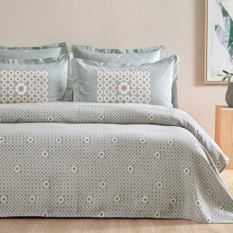 Puffy Amara Tek Kişilik Pike Takımı - Adaçayı 17199