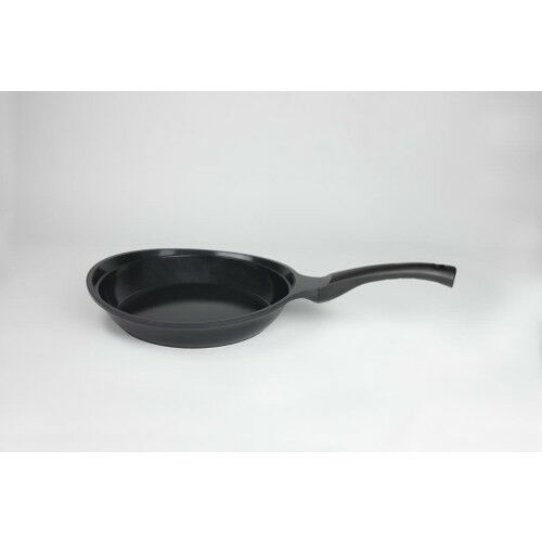 Primanova Bordain Alüminyum Kızartma Tavası 24 cm Siyah