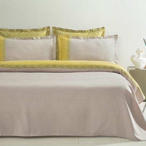 Puffy Lorella Tek Kişilik Pike Takımı - Yağ Yeşili 17208