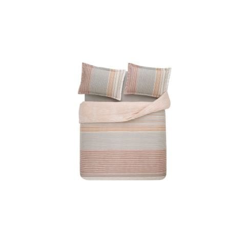 Puffy Pernelle Çift Kişilik Ranforce Nevresim Takımı - Kiremit 17226