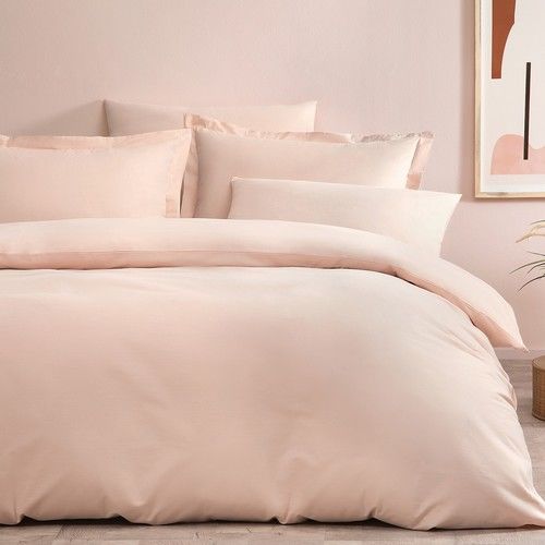 Puffy Naturalis Çift Kişilik Ranforce Yıkamalı Nevresim Takımı - Blush 17170