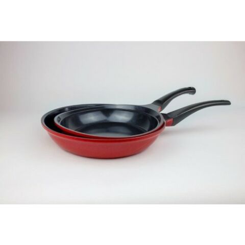 Primanova Anthony Alüminyum Kızartma Tavası 28 cm Kırmızı D-ANT28FR