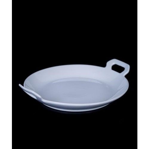 Acar Pure White Porselen Tekli Yuvarlak Servis 23 cm SCT-010855/12