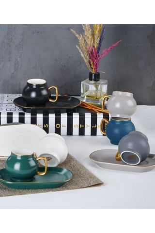 ACAR Marsilya 6'lı Kahve Fincanı