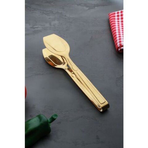 Acar Gold Dream Çelik Pasta Maşası - 24 cm XOZ-012186