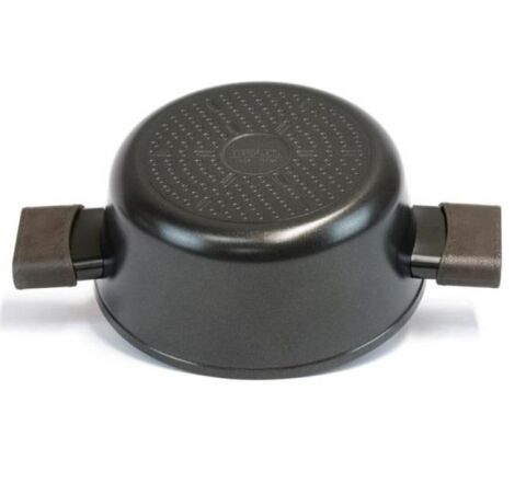 Neoflam Nobless Cam Kapaklı Alüminyum Derin Tencere 20 cm x 8 cm D-NEON200D