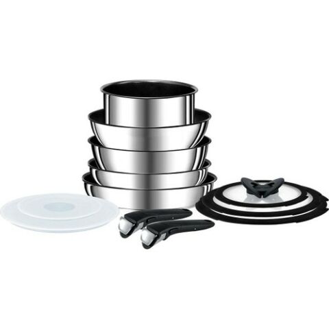 Tefal Titanium 3X Preference 12 Parça Büyük Tencere Set - 2100106896
