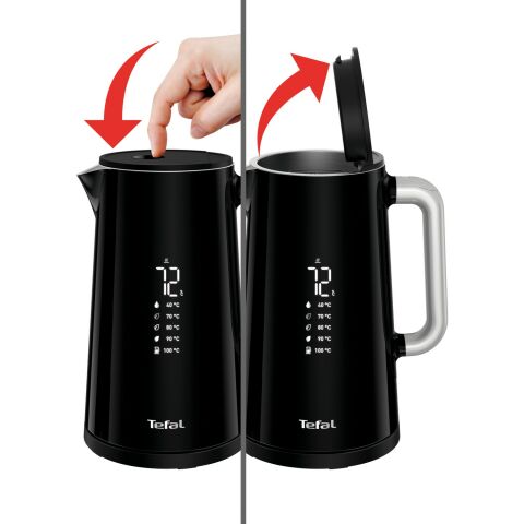 Tefal Digital Smart & Light Kettle Siyah Su Isıtıcı 1.7 Lt 7211003827