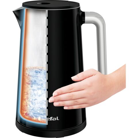 Tefal Digital Smart & Light Kettle Siyah Su Isıtıcı 1.7 Lt 7211003827