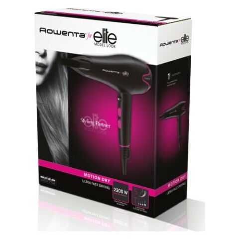 Rowenta CV5712TR Elite 2200 Watt Saç Kurutma Makinesi Siyah - 9100034371