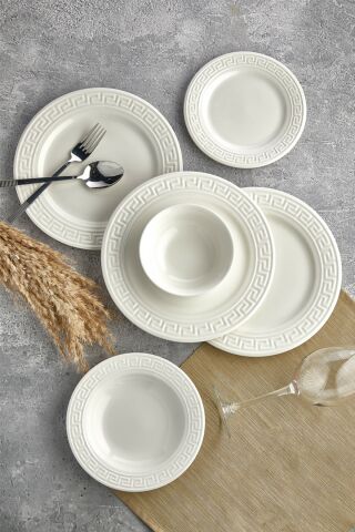 Cooker 6 Kişilik Milano 24 Parça Yemek Takımı CKR4003