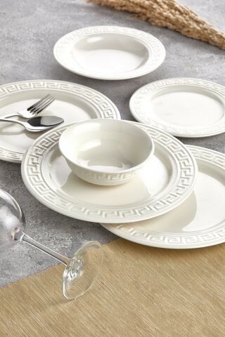 Cooker 6 Kişilik Milano 24 Parça Yemek Takımı CKR4003