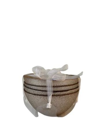 Ancel Royalıa-17855 4'Lü Kase Bağlama Set Gınger Sim