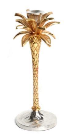 Lucky Art Bronz Palmıye Şamdan TT035