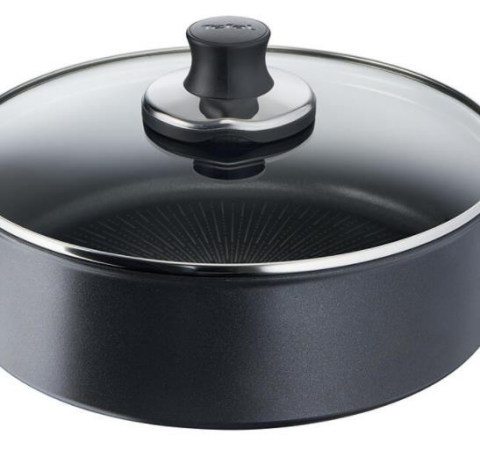 Tefal 6x Excellence Titanium 28 cm Kısa Tencere - 2100119571
