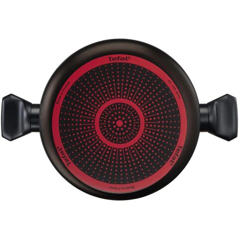 Tefal 1X Simply Clean 28 cm Kısa Tencere Titanium Yapışmaz Kaplama - 2100118529