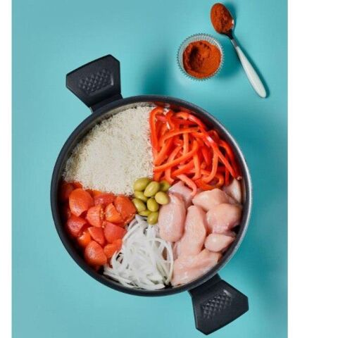 Tefal 1X Simply Clean 24 cm Derin Tencere Titanium Yapışmaz Kaplama - 2100118518