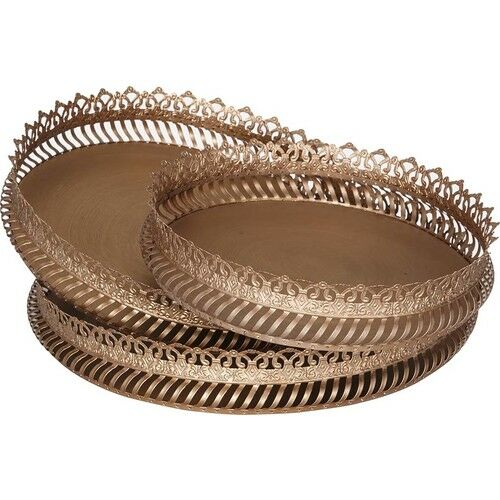 Vitale Dragon Gold Dekoratif Tepsi AK.GN0017