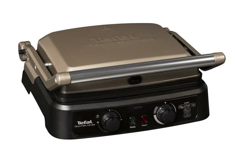 Tefal Grill Gourmet Minute Tost Makinesi - Şampanya - 9100039380