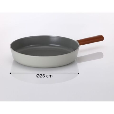 Neoflam Fika Alüminyum Döküm Tava Gri 26CM D-NEOG126