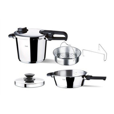 Fissler Vitavit Premium Düdüklü Tencere Set 6.0 Lt + 2,5 Lt. Fissler Tencere