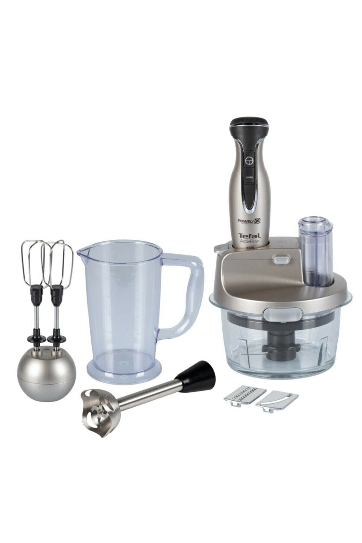 Tefal Powelix Activflow Expert Blender Seti Cam Hazneli 1500 W Gümüş - 9100046722