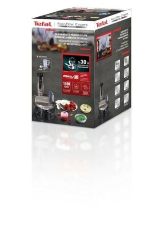 Tefal Powelix Activflow Expert Blender Seti Cam Hazneli 1500 W Gümüş - 9100046722