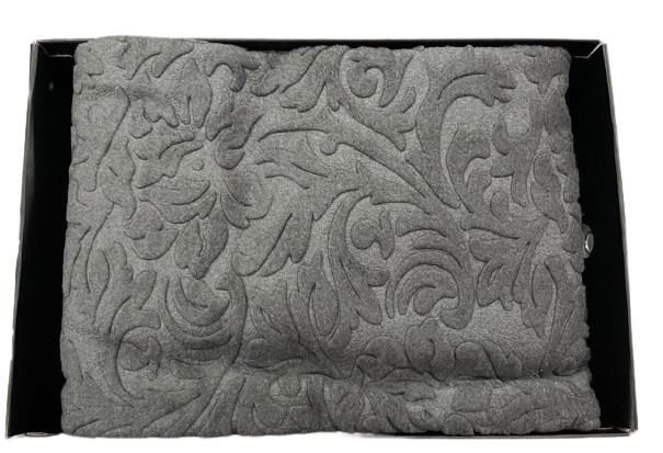 Sesli Home Emboss Battaniye Tek Kişilik Antrasit 160*220 SAR578