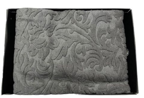 Sesli Home Emboss Battaniye Tek Kişilik Antrasit 160*220 SAR578