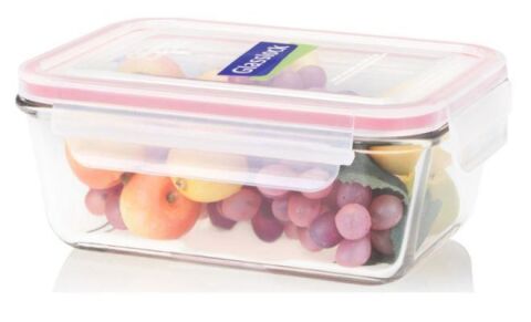 Glasslock Dikdörtgen 980Ml Cam Vakumlu Sızdırmaz Kilitli Saklama Kabı D-MCRT098