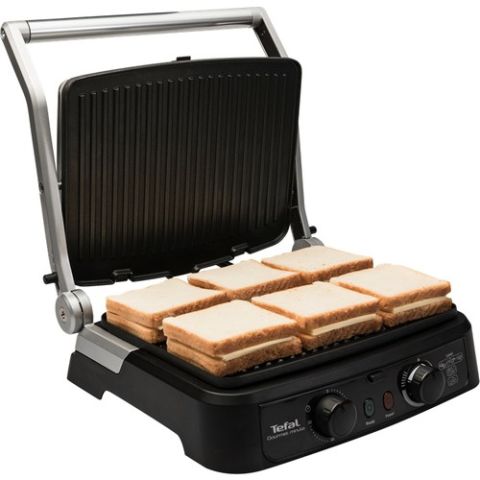 Tefal Grill Gourmet Minute Tost Makinesi - Inox - 9100029276